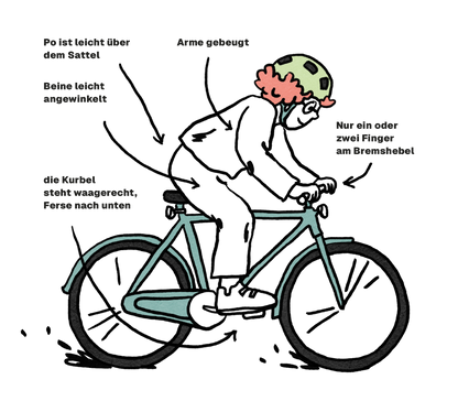 Wie geht eine Gefahrenbremsung auf dem Fahrrad? (kostenloser Download)